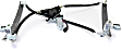 Front, Passenger Side Power Window Regulator, With Motor