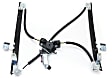 2007 Dodge Caravan - Front, Driver Side Power Window Regulator, With Motor