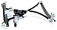 2007 Dodge Caravan - Front, Driver Side Power Window Regulator, With Motor