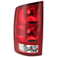 2004 Dodge Ram 2500 - Driver Side Halogen Tail Light, Without bulb(s), OE Replacement