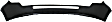 Front, Upper Primed Bumper Cover, 6 Cyl., 3.5L Engine, CAPA Certified