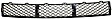 Front Bumper Grille, Textured Black, 4 Cyl., 2.0L Engine