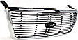 2007 Ford F-150 - Grille, Chrome Shell with Black Insert, For Models With Chrome Package