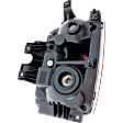 Passenger Side Halogen Headlight, Without bulb(s), OE Replacement