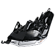2008-2011 Ford Focus - Passenger Side Headlight, with Bulb, Halogen, Clear Lens, 4 Cyl., 2.0L Engine