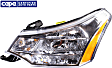 2008-2011 Ford Focus - Driver Side Headlight, with Bulb, Halogen, Clear Lens, 4 Cyl., 2.0L Engine, CAPA Certified