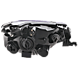2008-2011 Ford Focus - Driver Side Headlight, with Bulb, Halogen, Clear Lens, 4 Cyl., 2.0L Engine, CAPA Certified