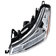 2008-2011 Ford Focus - Driver Side Headlight, with Bulb, Halogen, Clear Lens, 4 Cyl., 2.0L Engine, CAPA Certified