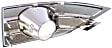 Front, Passenger Side Fog Light Trim, Chrome