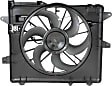 Radiator Fan -  Fan Blade, Motor and Shroud