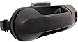 Front, Driver Side Textured Black Exterior Door Handle, With Key Hole