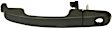 2005-2007 Mercury Montego - Front, Driver Side Exterior Door Handle, Black, With Key Hole, With Cap