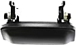 1998-2001 Mercury Mountaineer - Front, Driver Or Passenger Side Exterior Door Handle, Textured Black, Without Key Hole
