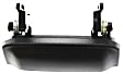 1998-2001 Mercury Mountaineer - Front, Driver Or Passenger Side Exterior Door Handle, Textured Black, Without Key Hole