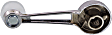 Front or Rear, Driver or Passenger Side Window Crank, Metal, Chrome