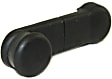 1987-1997 Ford F-150 - Front or Rear, Driver or Passenger Side Window Crank, Plastic, Textured Black