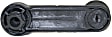 1987-1997 Ford F-150 - Front or Rear, Driver or Passenger Side Window Crank, Plastic, Textured Black