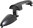 Rear, Driver Or Passenger Side Exterior Door Handle, Textured Black, Without Key Hole, With Cap And Cover