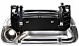 Tailgate Handle, Chrome Plastic Without Camera Hole With Key Hole