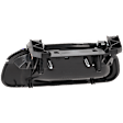 Tailgate Handle, Textured Black Plastic Without Camera Hole Without Key Hole
