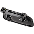 Tailgate Handle, Textured Black Plastic Without Camera Hole Without Key Hole