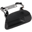 Tailgate Handle, Textured Black Plastic Without Camera Hole Without Key Hole