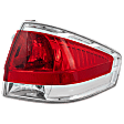 2008 Ford Focus - Passenger Side Halogen Tail Light, With bulb(s), OE Replacement