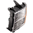 2011 GMC Sierra 2500 HD - Driver Side Halogen Headlight, With bulb(s), OE Replacement