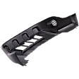 Front, Lower Textured Bumper Cover, CAPA Certified
