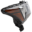 Passenger Side Headlight, with Bulb, Halogen, Clear Lens