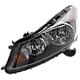 Driver Side Headlight, with Bulb, Halogen, Clear Lens, CAPA Certified