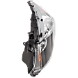 Driver Side Headlight, with Bulb, Halogen, Clear Lens, CAPA Certified