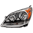 Driver Side Headlight, with Bulb, Halogen, Clear Lens, 6 Cyl., 3.5L Engine