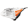 Driver Side Headlight, without Bulb, Halogen, Clear Lens