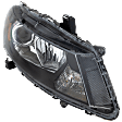 Passenger Side Headlight, with Bulb, Halogen, Coupe, Models with Smooth Contour Turn Signal