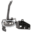 Front, Passenger Side Fog Light, With Bulb, Halogen, 4 Door Sedan