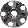 Rear, Driver or Passenger Side Wheel Hub, With Bearing, 5 x 4.5 in. Bolt Pattern