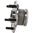 Rear, Driver or Passenger Side Wheel Hub, With Bearing, 5 x 4.5 in. Bolt Pattern