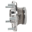 Rear, Driver or Passenger Side Wheel Hub, With Bearing, 5 x 4.5 in. Bolt Pattern