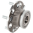 Rear, Driver or Passenger Side Wheel Hub, With Bearing, 5 x 4.5 in. Bolt Pattern