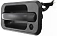 2003-2009 Hummer H2 - Front, Driver Side Exterior Door Handle, Textured Black, With Key Hole, Base Model