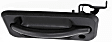 2003-2009 Hummer H2 - Front, Driver Side Exterior Door Handle, Textured Black, With Key Hole, Base Model