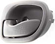 Front or Rear, Driver Side Interior Door Handle, Gray, Without Door Lock Hole, 4 Cyl., 1.5L Engine