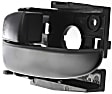 Front, Driver Side Interior Door Handle, Black, With Door Lock Button, 4 Cyl., 2.0L Engine