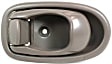 Front Or Rear, Driver Side Beige Interior Door Handle