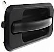 Rear, Passenger Side Exterior Door Handle, Textured Black, Without Key Hole, Base Model