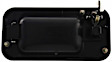 Rear, Passenger Side Exterior Door Handle, Textured Black, Without Key Hole, Base Model