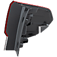 2008 Honda Odyssey - Driver Side, Outer Halogen Tail Light, Without bulb(s), Mounts on Body, OE Replacement