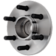 Front, Driver or Passenger Side Wheel Hub, With Bearing, RWD