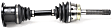 Front, Driver or Passenger Side Axle Assembly, 4WD